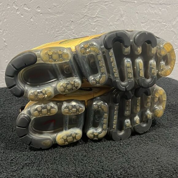 🔥🔥 Nike Air VaporMax 97 Metallic Gold 2018 Shoes - Men Size 11 - VGUC - Picture 9 of 13